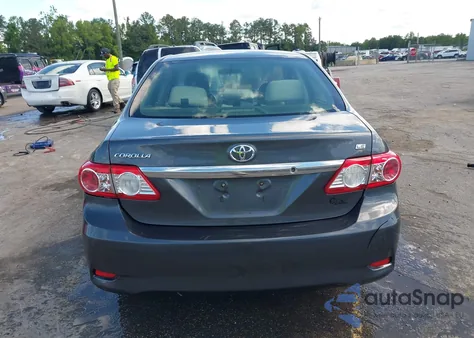 2011 Toyota Corolla Le z USA, uszkodzony, nr VIN JTDBU4EE3B9147713